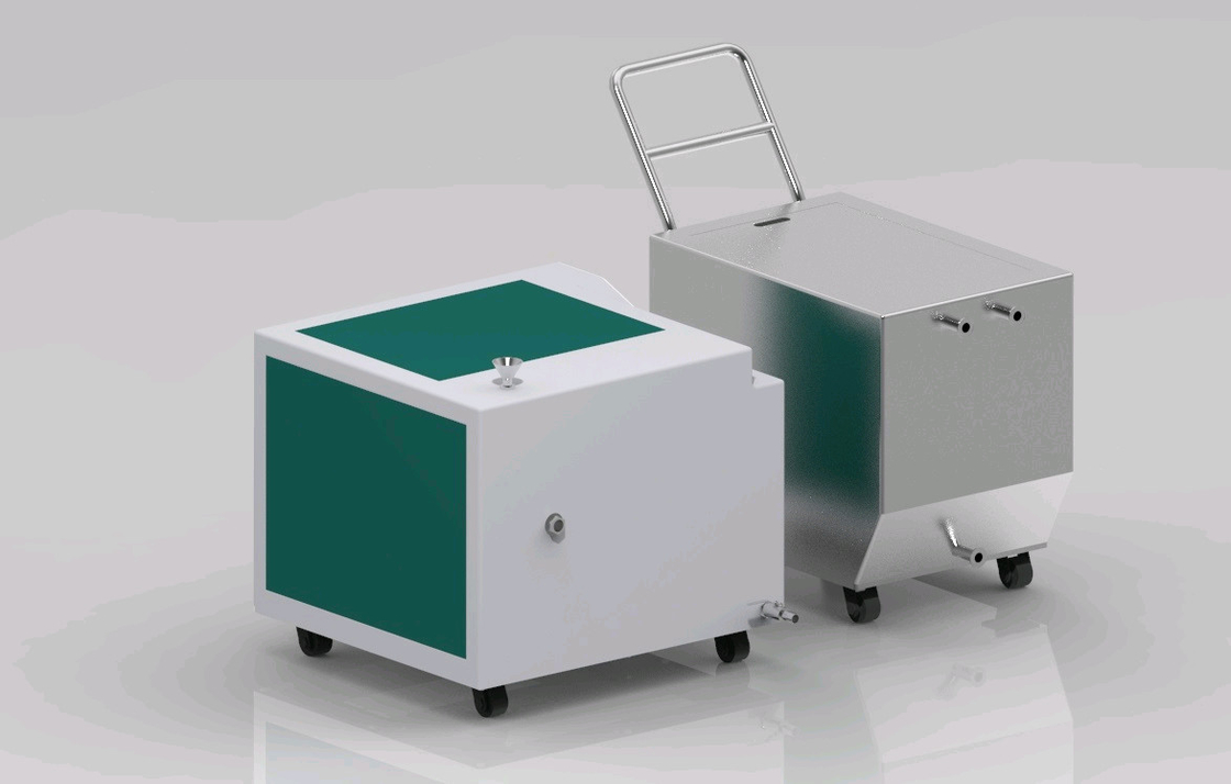 QQ Beads Loaders Filling Process Bead Container Grinding Media