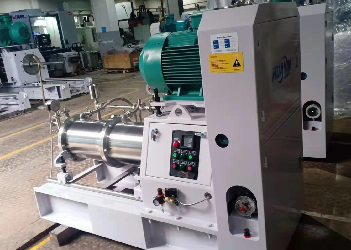 100L silicon carbide ceramics Wet Sand Grinding Mill especially For White Color Paint